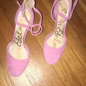 Sam Edelman shoes, pretty pink pumps 3.5 inch heels. Comfortable style NWOB.